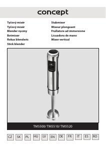 Manual Concept TM5500 Blender de mână