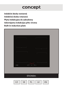 Handleiding Concept IDV2460M Kookplaat