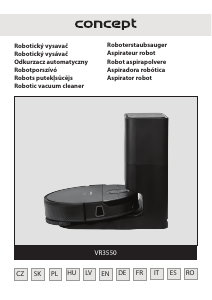 Rokasgrāmata Concept VR3550 Putekļu sūcējs