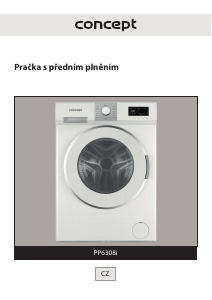 Manual Concept PP6308I Washing Machine