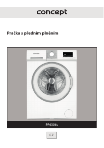 Rokasgrāmata Concept PP6306S Veļas mašīna