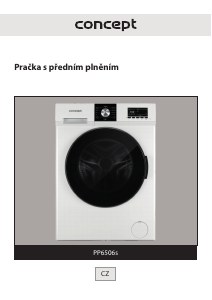 Rokasgrāmata Concept PP6506S Veļas mašīna