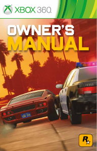 Manual Microsoft Xbox 360 Midnight Club Los Angeles - Complete Edition