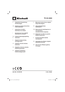 Manual Einhell TC-IG 2000 Generator
