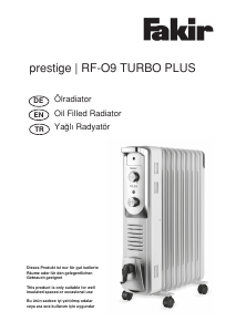 Handleiding Fakir RF-09 Turbo Plus Kachel