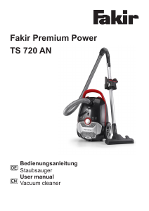 Bedienungsanleitung Fakir TS 720 Premium Power Staubsauger