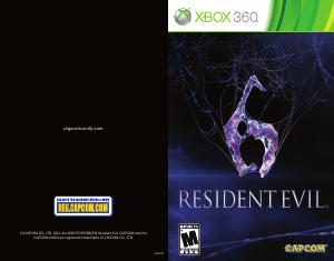Handleiding Microsoft Xbox 360 Resident Evil 6