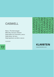 Mode d’emploi Klarstein 10041366 Caswell Aspirateur