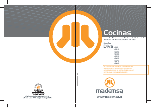 Manual de uso Mademsa Diva 635 Cocina