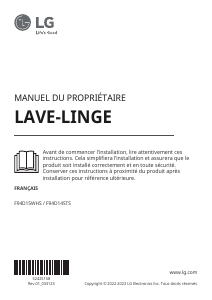 Mode d’emploi LG F94D14STS Lave-linge
