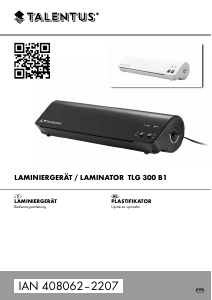 Priručnik Talentus IAN 408062 Laminator