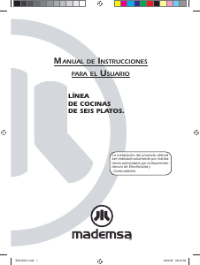 Manual de uso Mademsa Diva 940 Cocina