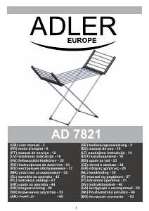 Handleiding Adler AD 7821 Wasrek