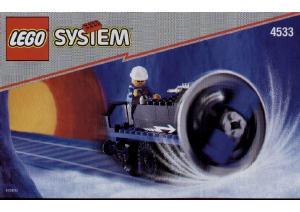 Manual Lego set 4533 Trains Train track snow remover