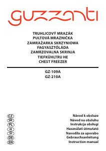 Návod Guzzanti GZ 210A Mraznička