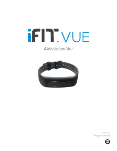 Brugsanvisning iFit Vue Skridttæller