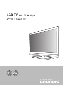 Käyttöohje Grundig 49 VLE 8460 BP Nestekidetelevisio