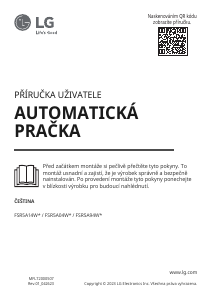 Manuál LG FSR5A04WL Pračka