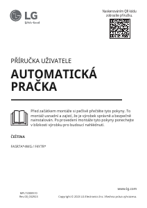 Manuál LG FASR7A14WG Pračka