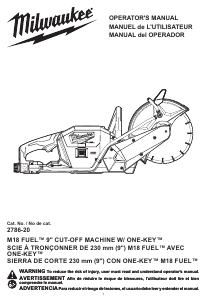 Mode d’emploi Milwaukee 2786-22HD Scie circulaire