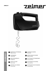 Bedienungsanleitung Zelmer ZHM2551 Handmixer