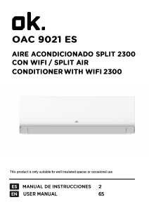 Handleiding OK OAC 9021 ES Airconditioner