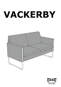 Priročnik IKEA VACKERBY Zofa