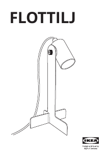 Manual de uso IKEA FLOTTILJ Lámpara