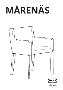 Használati útmutató IKEA MARENAS Szék