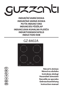 Használati útmutató Guzzanti GZ 8402A Főzőlap