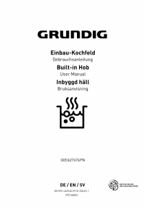 Manual Grundig GIEI 627474 PN Hob