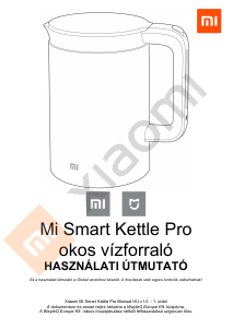 Használati útmutató Xiaomi MJHWSH02YM Vízforraló