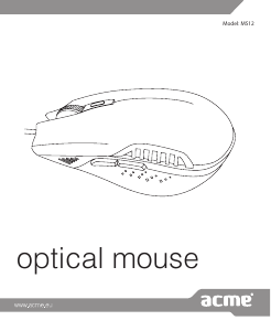 Instrukcja Acme MS12 Mysz