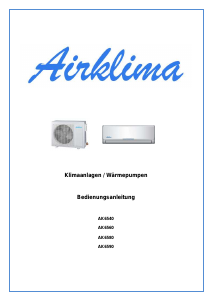 Bedienungsanleitung Airklima AK6590 Klimagerät