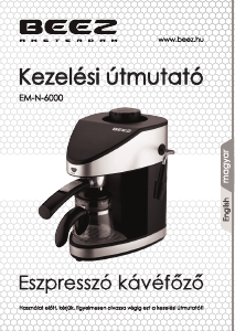 Handleiding Beez EM-N-6000 Espresso-apparaat