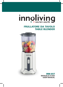 Manual Innoliving INN-697 Blender