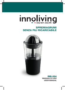 Manual Innoliving INN-694 Citrus Juicer