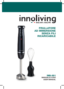 Manuale Innoliving INN-691 Frullatore a mano