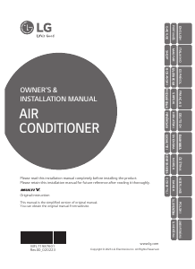 Manual LG ARUM120LTE6 Air Conditioner