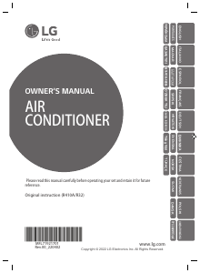 Manual LG ARNU12GM2A4 Ar condicionado