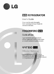 Manuale LG GR-B209GLQA Frigorifero-congelatore