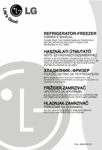 Használati útmutató LG GR-241RLP Hűtő és fagyasztó