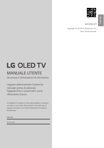 Manuale LG OLED77M39LA OLED televisore