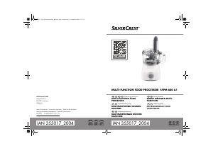 Handleiding SilverCrest IAN 355017 Keukenmachine