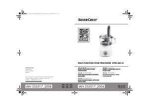 Bedienungsanleitung SilverCrest IAN 355017 Küchenmaschine