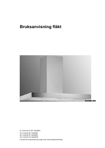 Bruksanvisning Silverline SC3120-60 RF ASGÅRD Köksfläkt