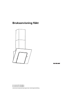 Bruksanvisning Silverline SC3423-90 HV HEJMDAL Köksfläkt