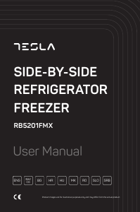 Használati útmutató Tesla RB5201FMX Hűtő és fagyasztó