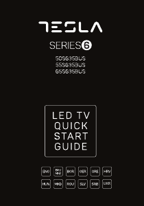 Manual Tesla 55S635BUS Televizor LED