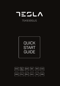Instrukcja Tesla 75K939SUS Telewizor LED